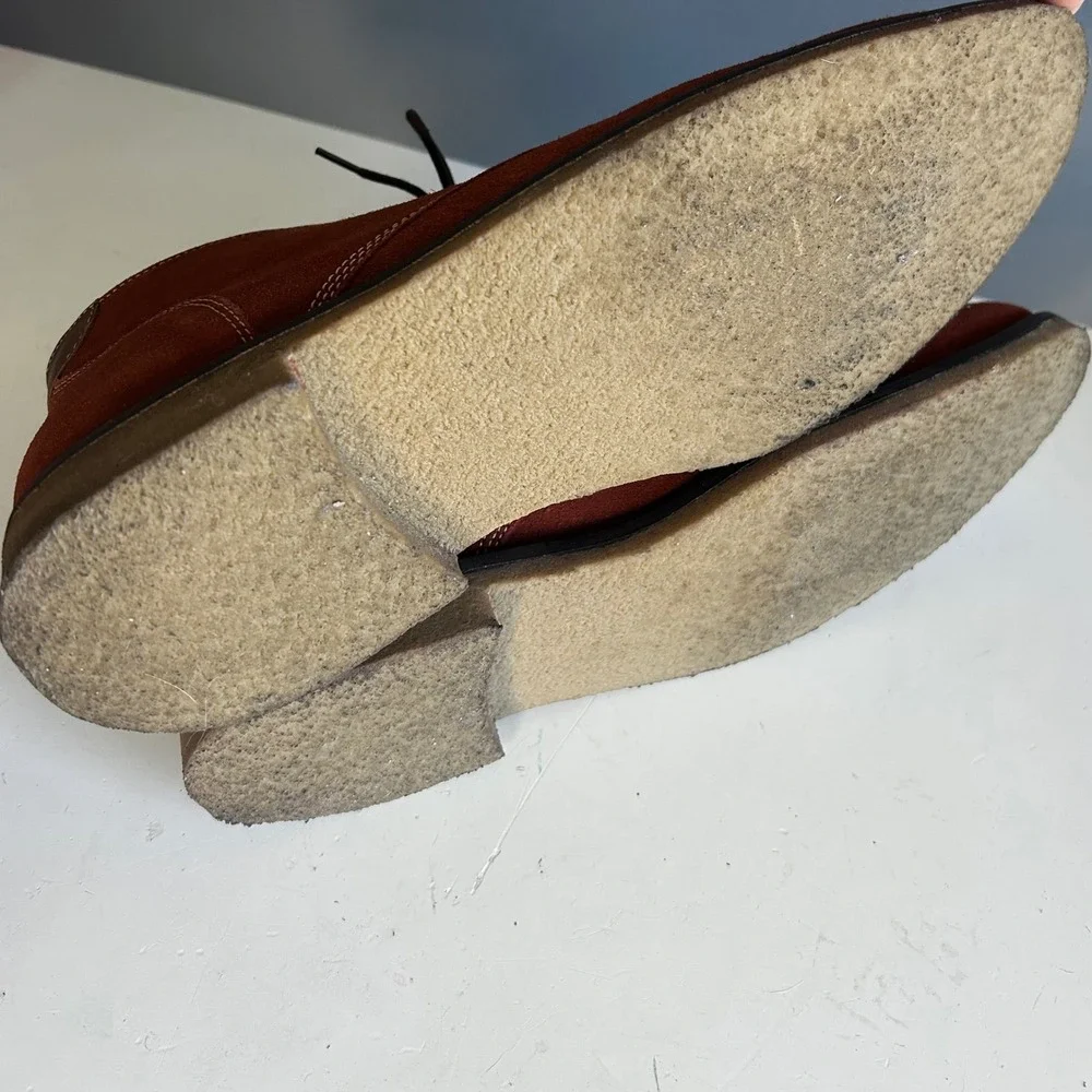 Johnston Murphy Men's Chukka Boots Size 11.5 Brown Suede Desert